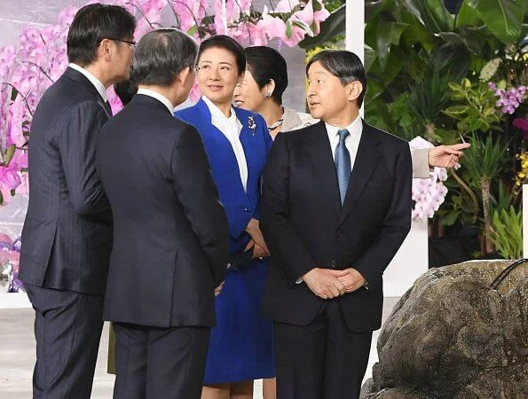 Emperor Naruhito, Empress Masako, Princess Takamado and Noriko Senge