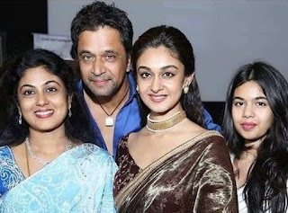 Arjun (Srinivasa Sarja) Family Husband Parents children's Marriage Photos