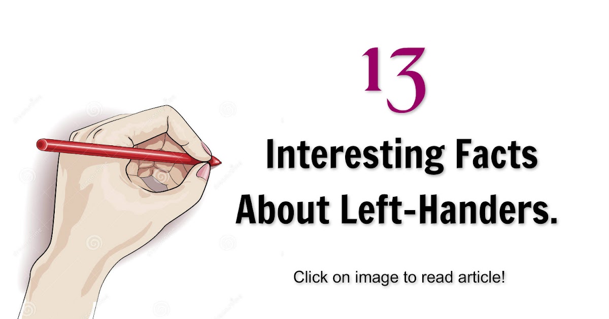 Mesmerizing Words 13 Interesting Facts About LeftHanders