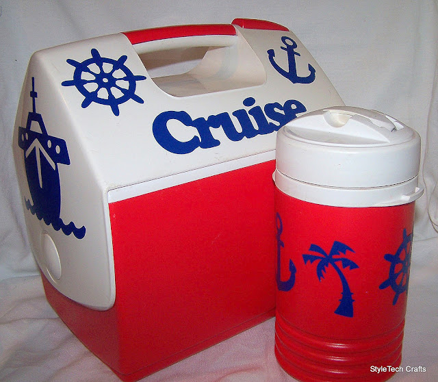 How to Personalize Your Cooler With Vinyl. Scrapaholic