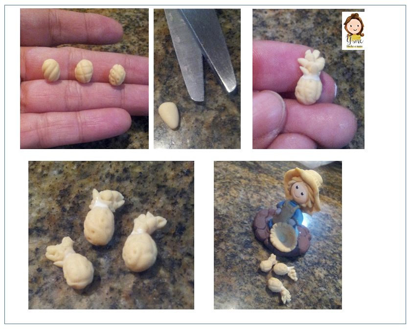 Como-hacer-PIÑAS-en-porcelana-fría