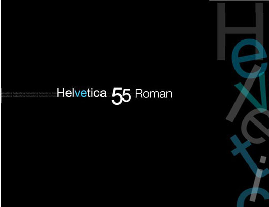 50 Creative Helvetica Inspired Artworks: Posters & Wallpapers - Jayce-o