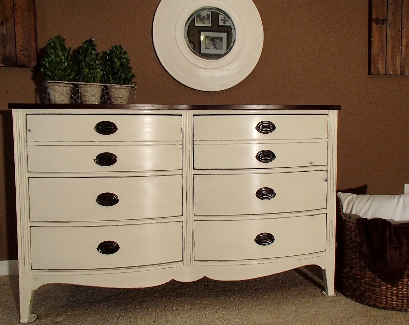 New Again Vintage "Old White" Dresser