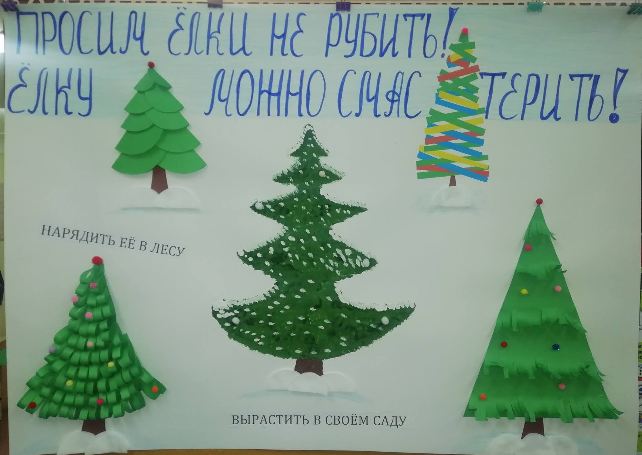 Проект елочка живи в детском саду