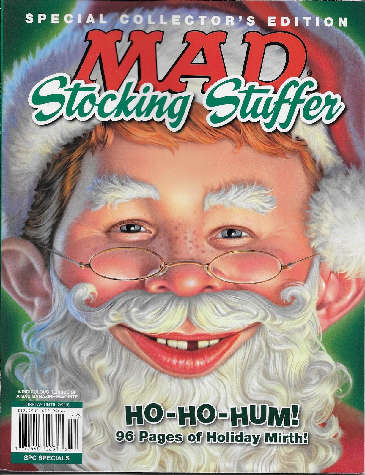 Rip Jagger’s Dojo: MAD Stocking Stuffer!