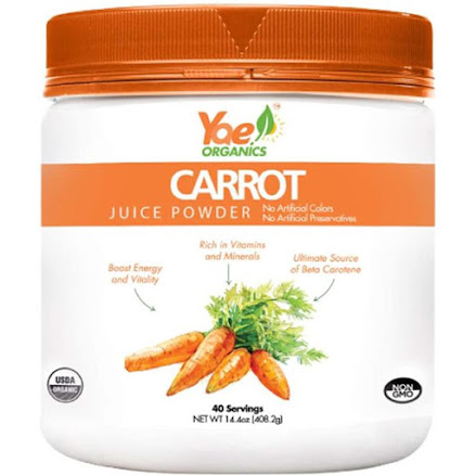 Adopt a Healthier Lifestyle with the Intake of Organic Carrot Powder