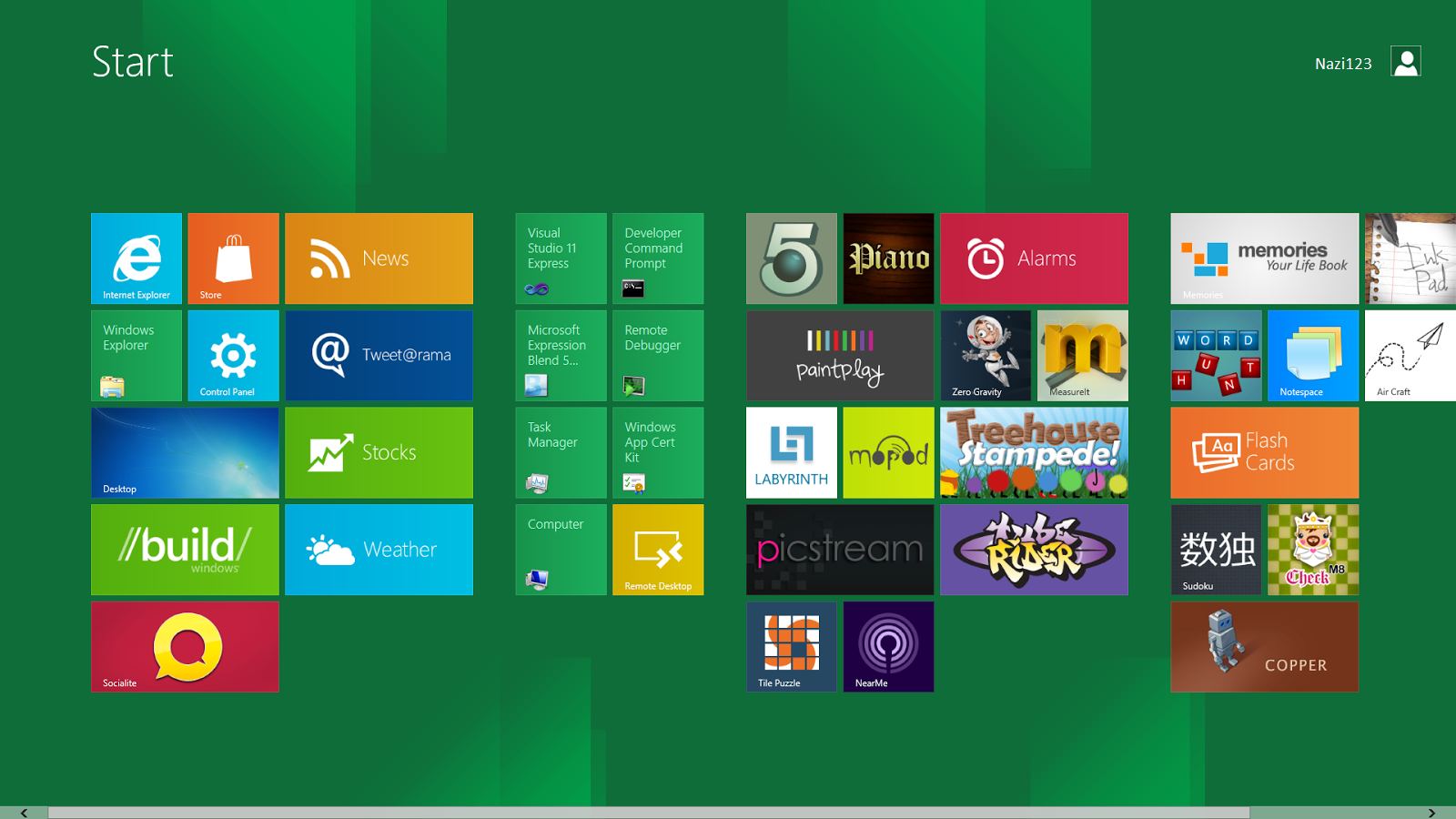 Windows 8 (32 bit) Computer Technology