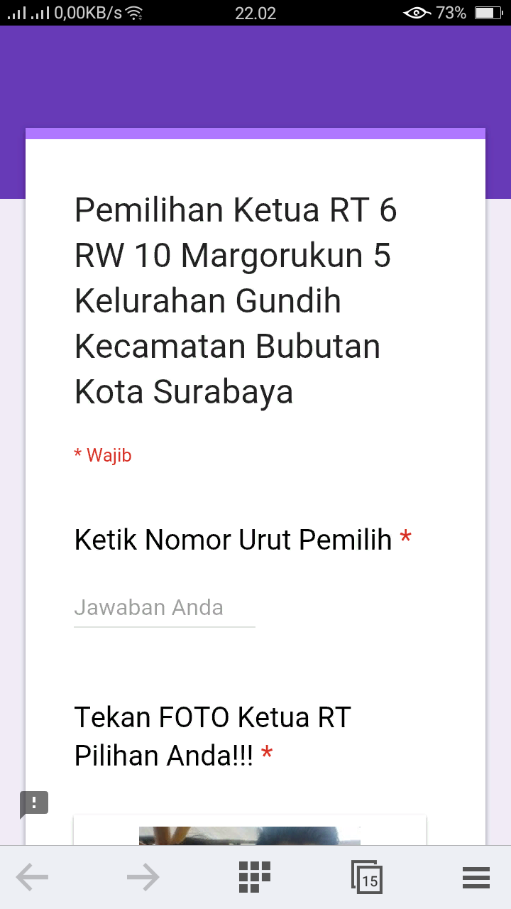 Pilih Ketua Rt Tanpa Kertas Suara Kim Gundih Sejahtera