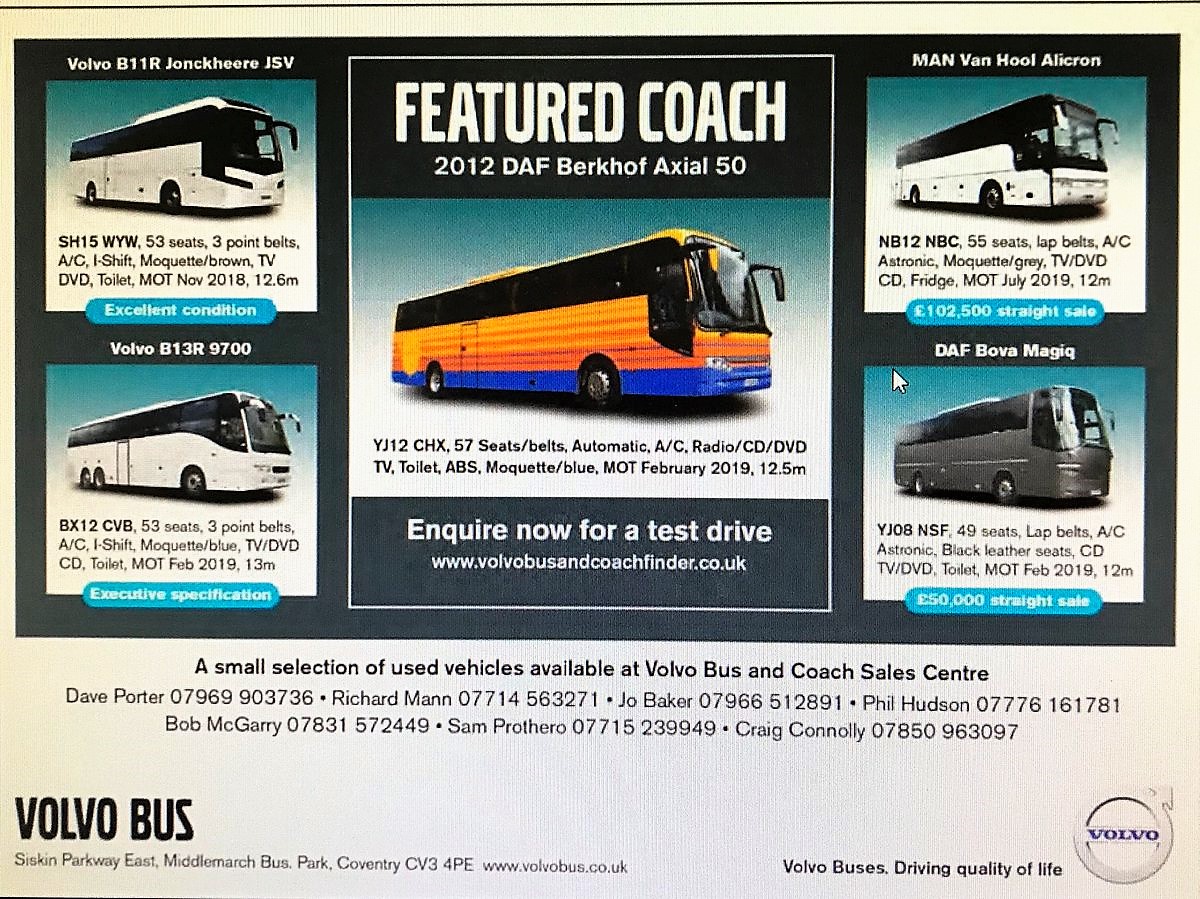East Norfolk (& East Suffolk) Bus Blog Sanders Sales