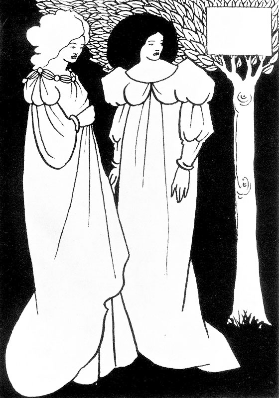 Обри бердслей картины с названиями и описанием