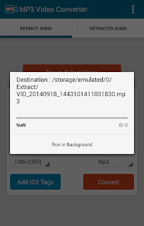 Edit video menjadi mp3 dengan Android offline