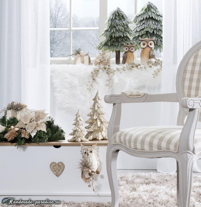 Рождественский дизайн интерьера. 20 фотографий (3)