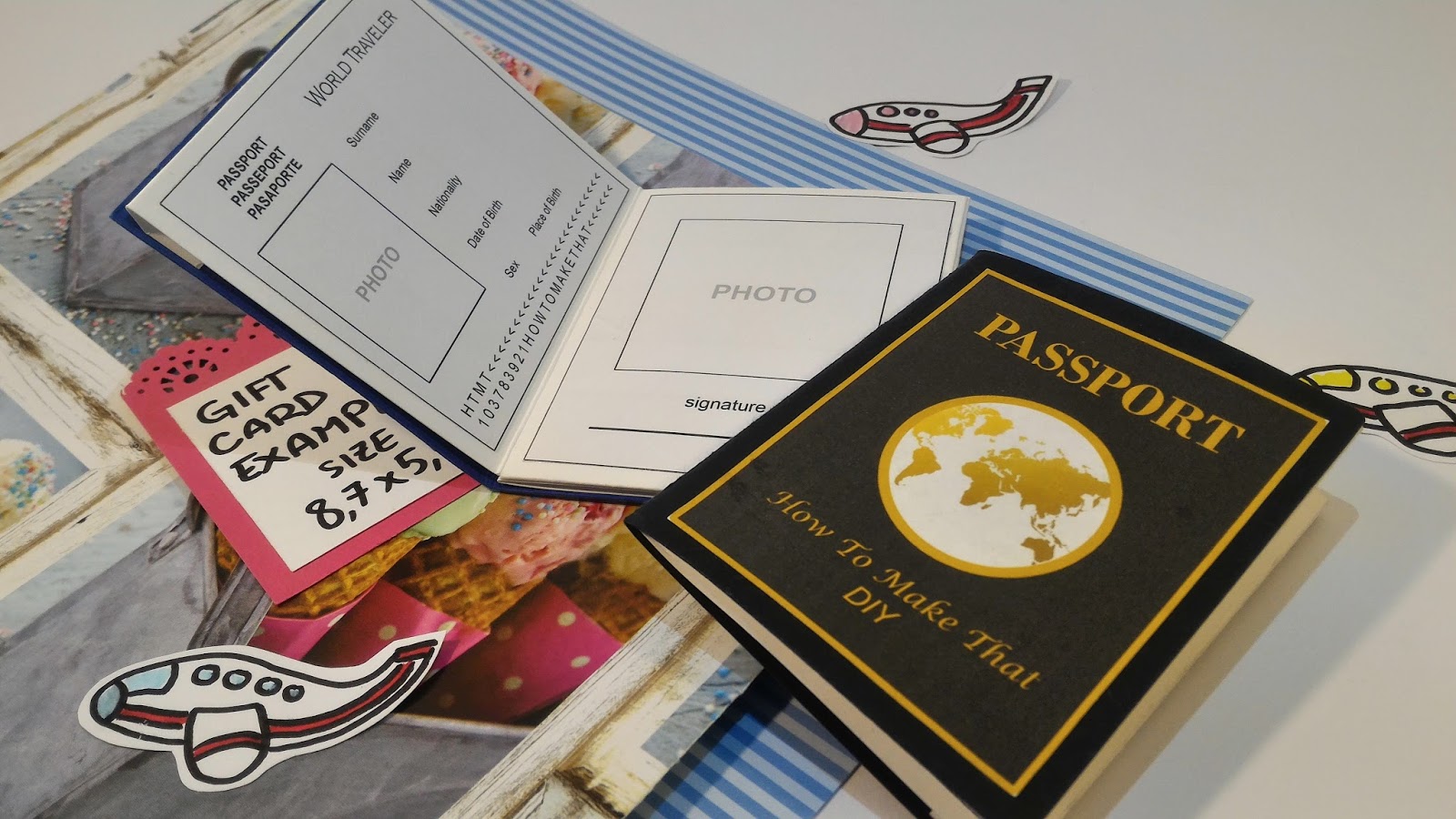 How To Make That Passport gift card holder