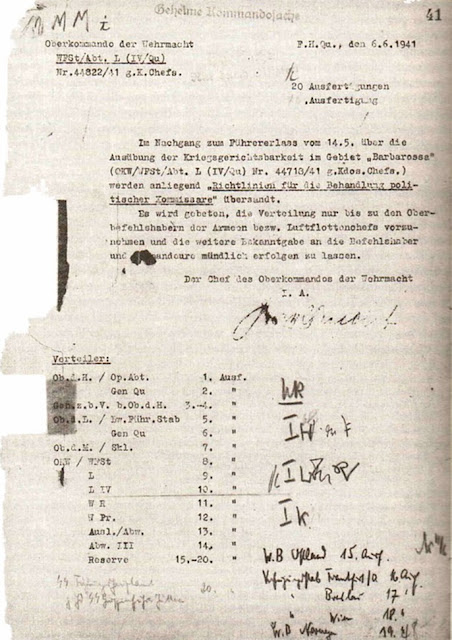 Commissar Order 6 June 1941 worldwartwo.filminspector.com