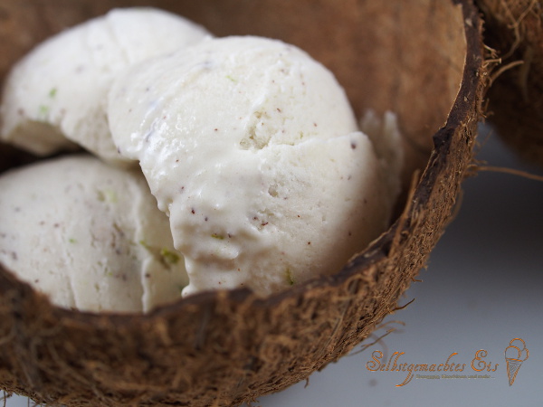 Cremiges Kokoseis - Coconut Icecream