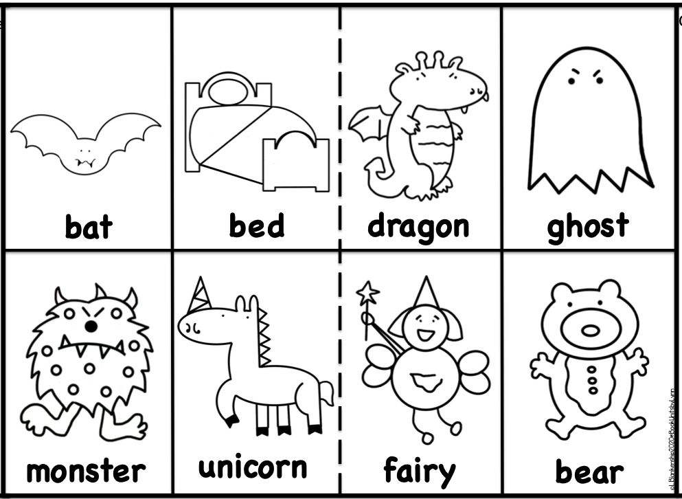 SCAREDY SQUIRREL AT NIGHT BOOK CRAFT Book Units by Lynn