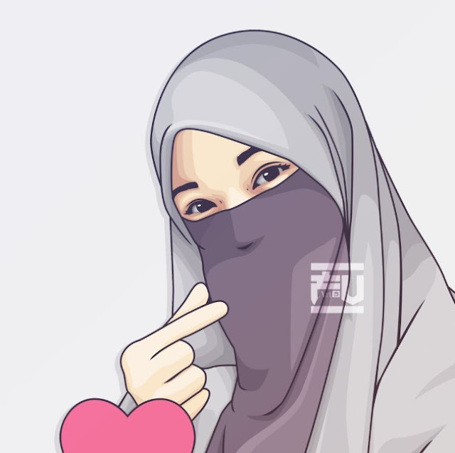 Kumpulan Gambar Kartun Muslimah