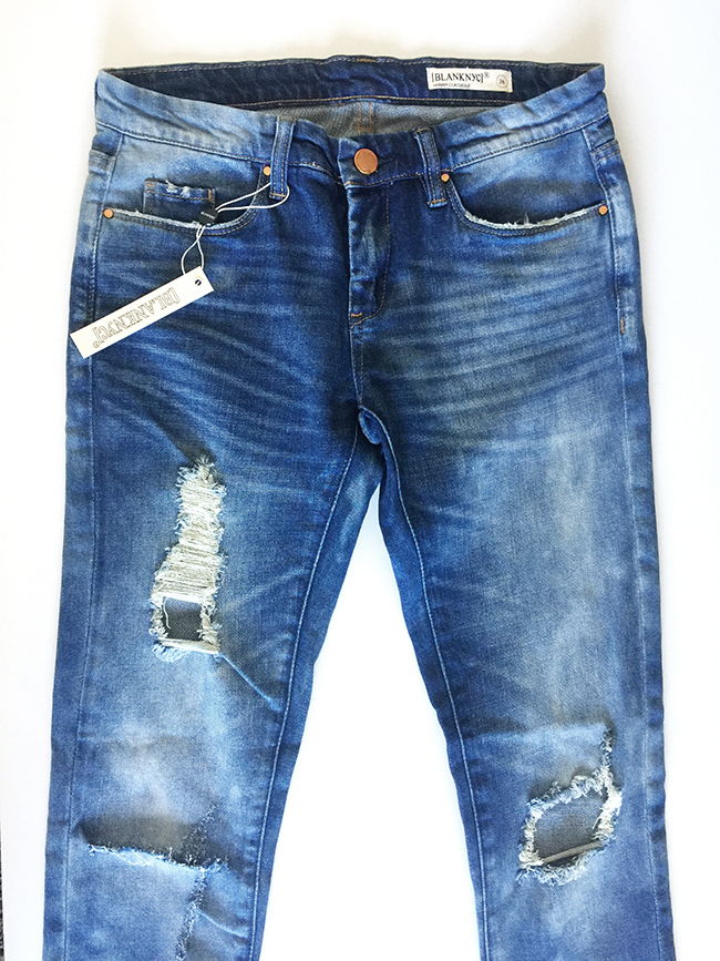 How To Patch Holes in Distressed Denim | ONE little MOMMA | Bloglovin’