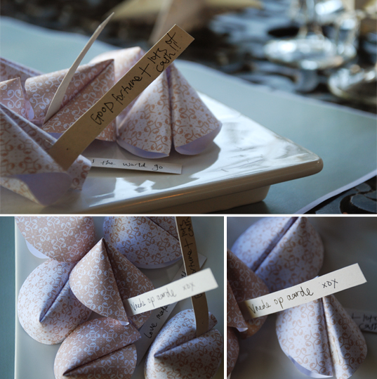 Little Pink Apples Origami Fortune Cookies {DIY}