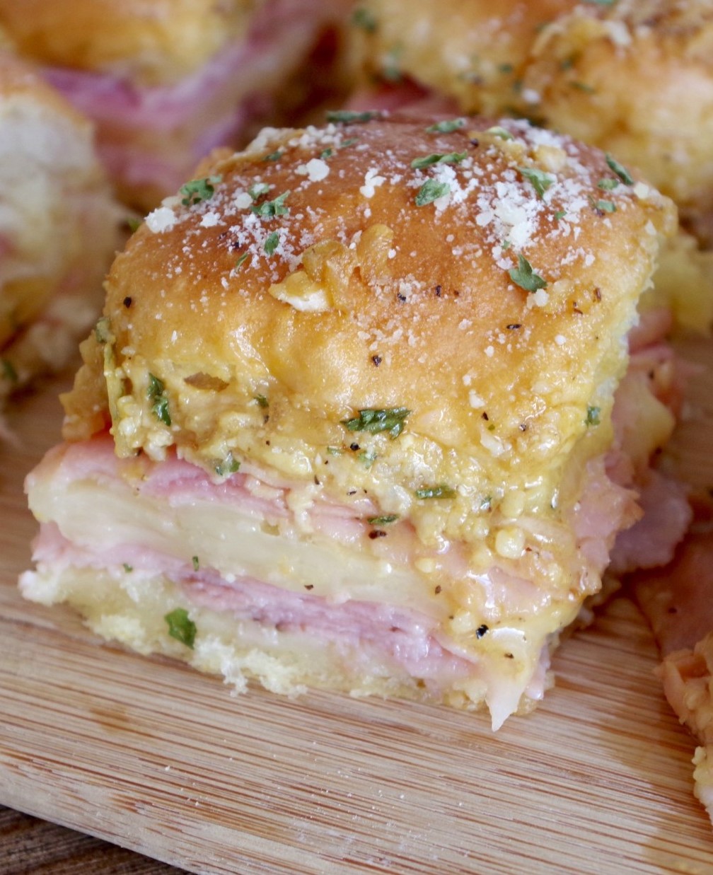 Ham and Swiss Sliders Recipe Girls Dishes