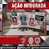 INTEGRAÇÃO: POLÍCIAS MILITAR E CIVIL PRENDEM HOMEM COM DUAS ARMAS DE FOGO NA CIDADE DE CATOLÉ DO ROCHA