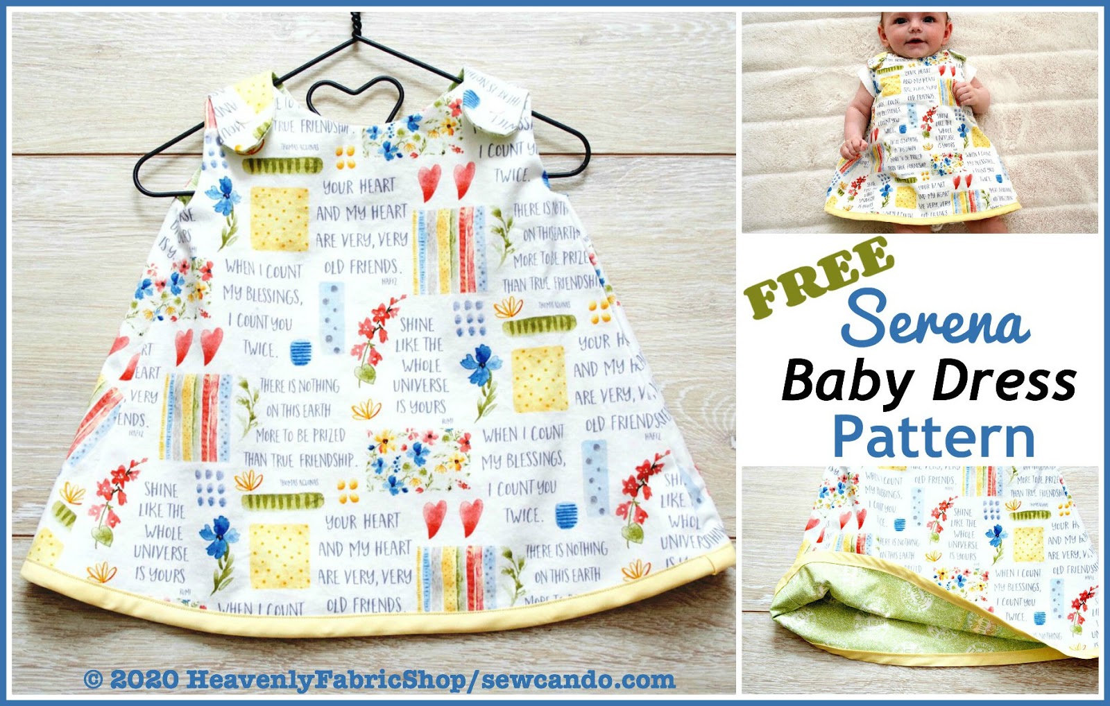 Free!) Itty Bitty Baby Dress Pattern — Made by Rae