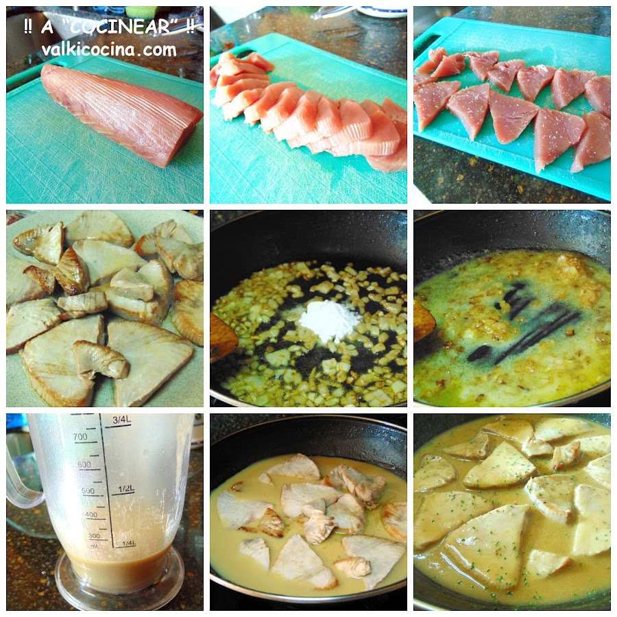 Atún en salsa fácil