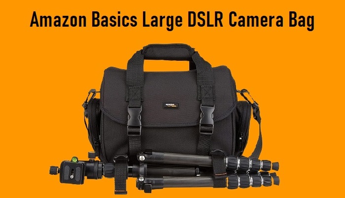 Amazon Basics Large DSLR Camera & Gadget Bag