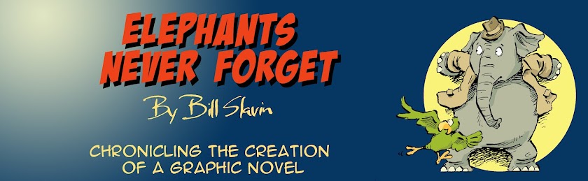 Bill Slavin's "Elephants Never Forget: Chronicling the creation of a graphic novel"