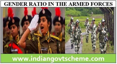 GENDER RATIO IN THE ARMED FORCES