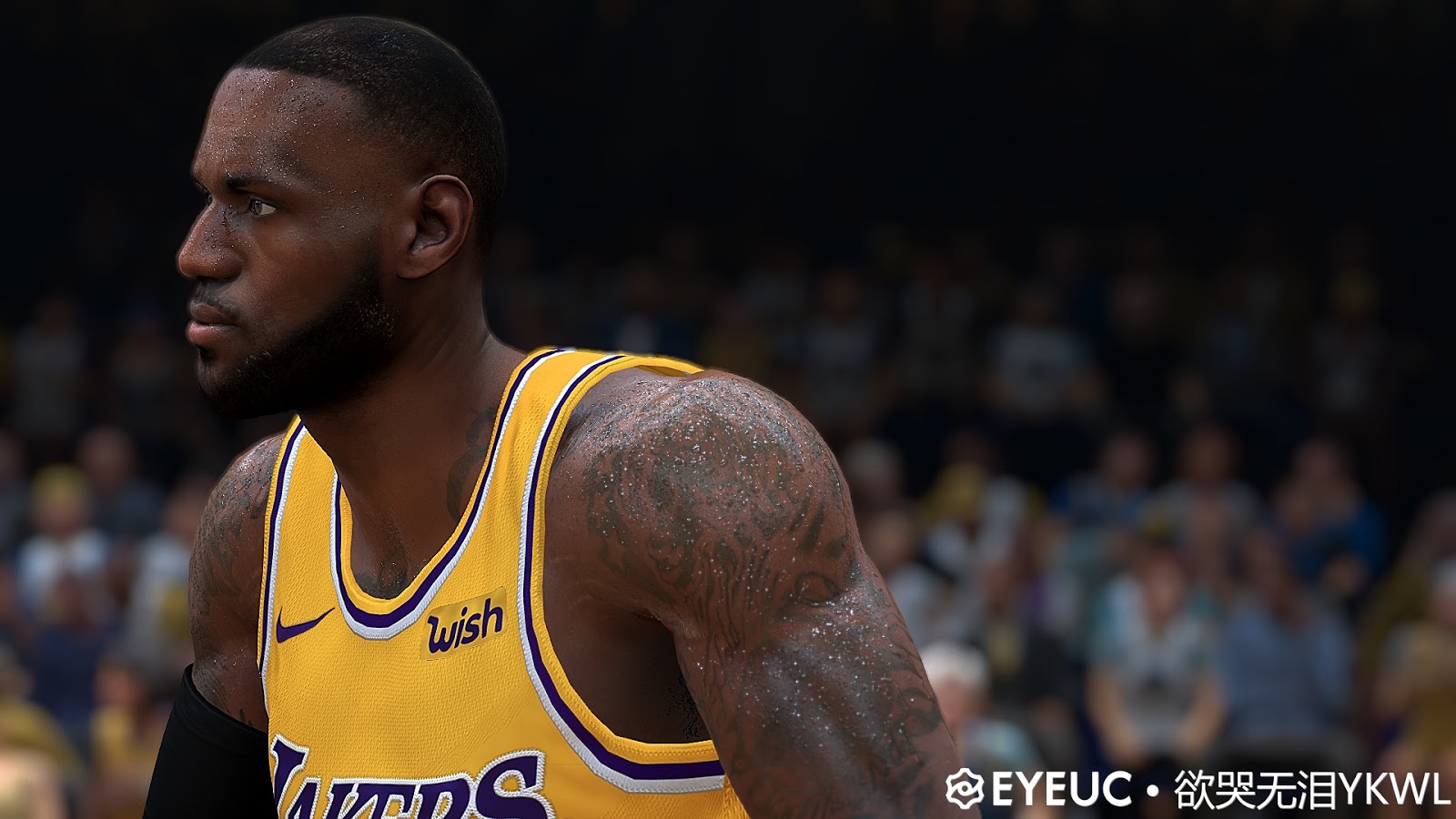 NBA 2K20 Lebron James Cyberface and Body Model V2.0 by