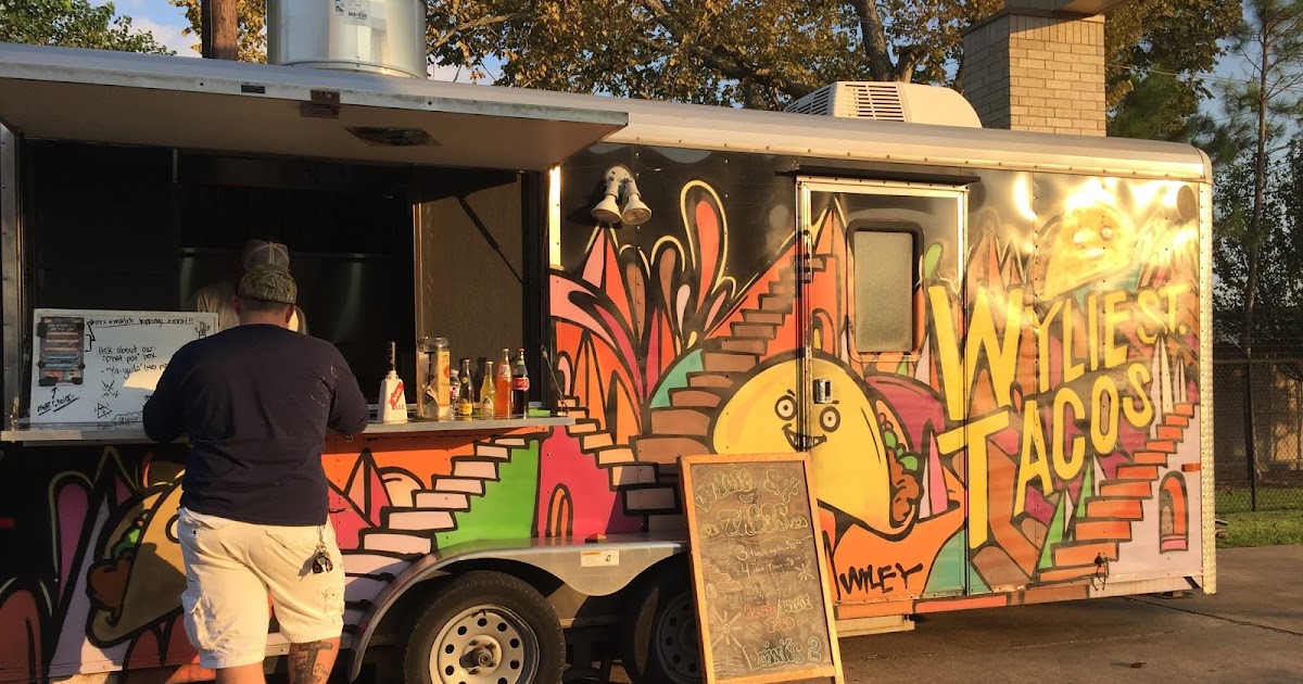 Houston Food Truck Reviews Wylie St. Tacos Green Chili Quesadilla