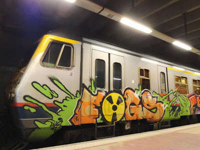 Radioactivity and graffiti