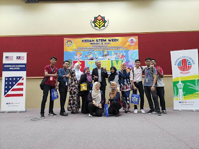 STEM Untuk Mahasiswa Mendepani Revolusi Industri Ke-4. Terima Kasih Perpustakaan Kedah!