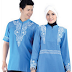 Baju Gamis Warna Biru Muda