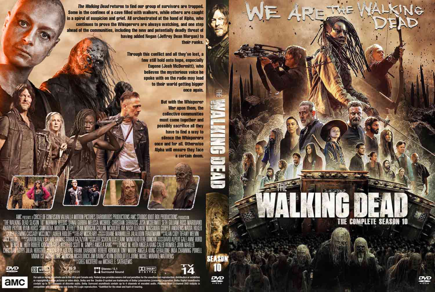 The Walking Dead Season 10 Dvd Cover Cover Addict Free Dvd