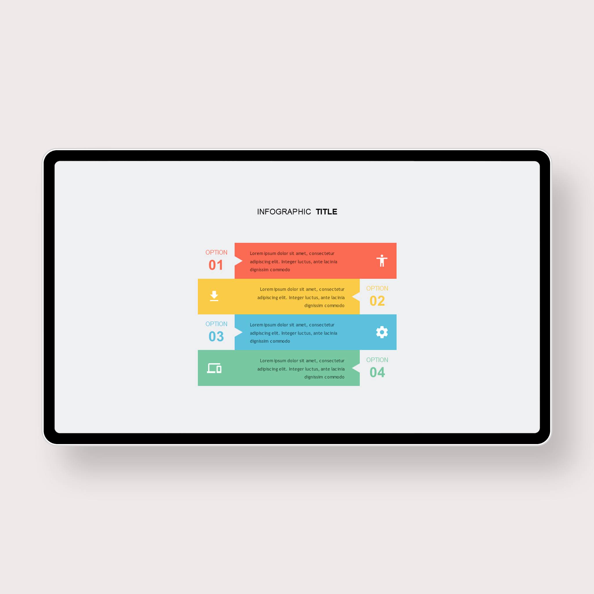 Negative List Bar PowerPoint Templates PowerPoint Free