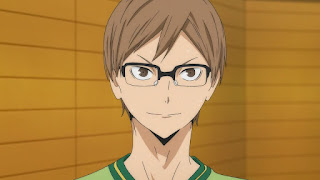 ハイキュー!! アニメ 2期13話 | 角川学園高校 セッター 主将 古牧譲 Komaki Yuzuru |HAIKYU!! Karasuno vs Kakugawa