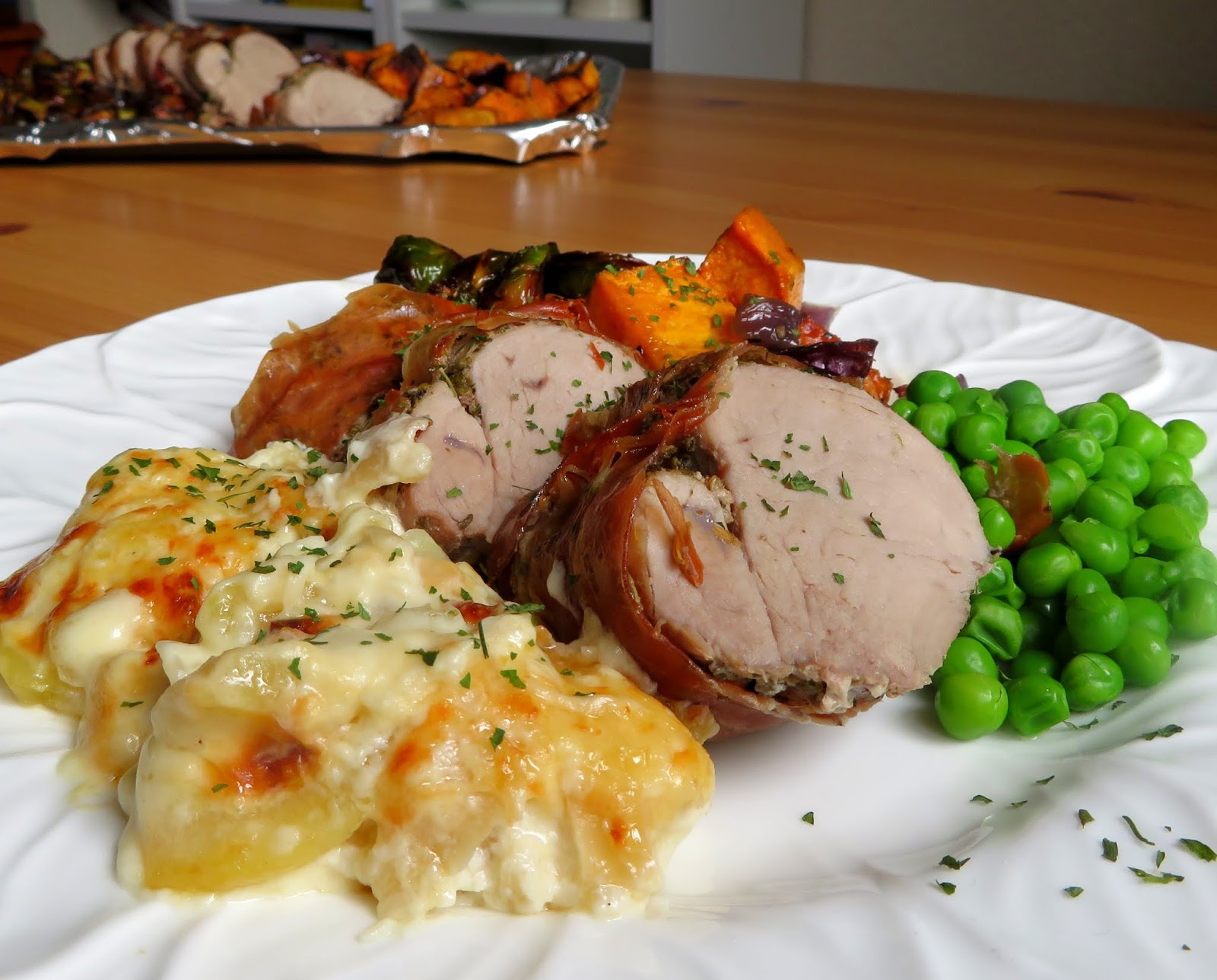 Sheetpan Porchetta Dinner The English Kitchen