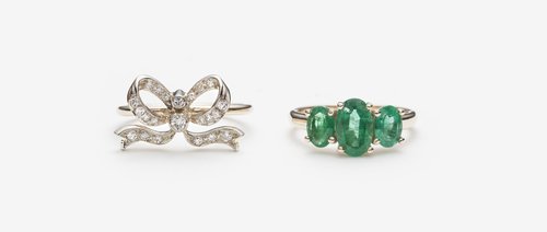 Jewellery renos: Gorgeous greens times three