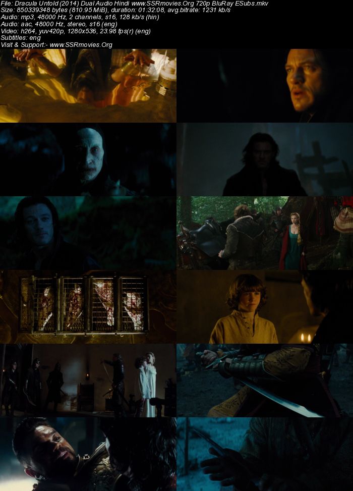 Dracula Untold (2014) Dual Audio 720p