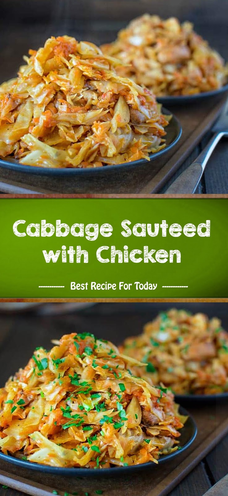 Cabbage Sauteed with Chicken pinsgreatrecipes18