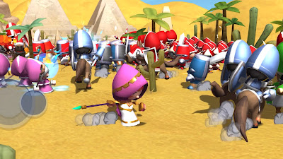Mini Warriors Brawler Army Game Screenshot 12