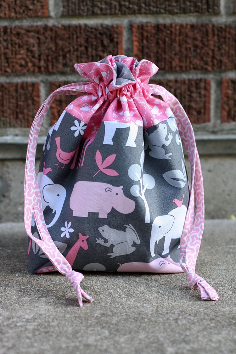 SMALL Drawstring Project Bags (Multiple designs)