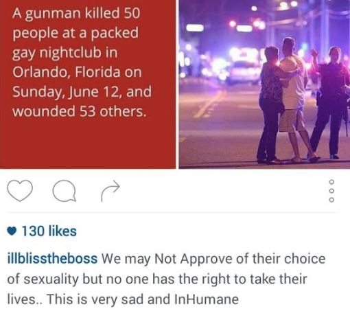 a IllBliss' take on the Orlando shooting