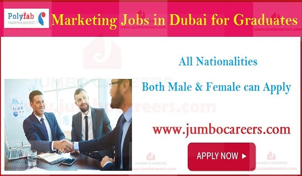 Marketing Jobs In Dubai For Fresh Graduates