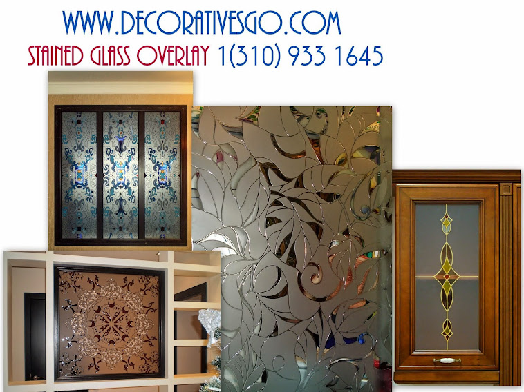 Decorative Stained Glass Overlay