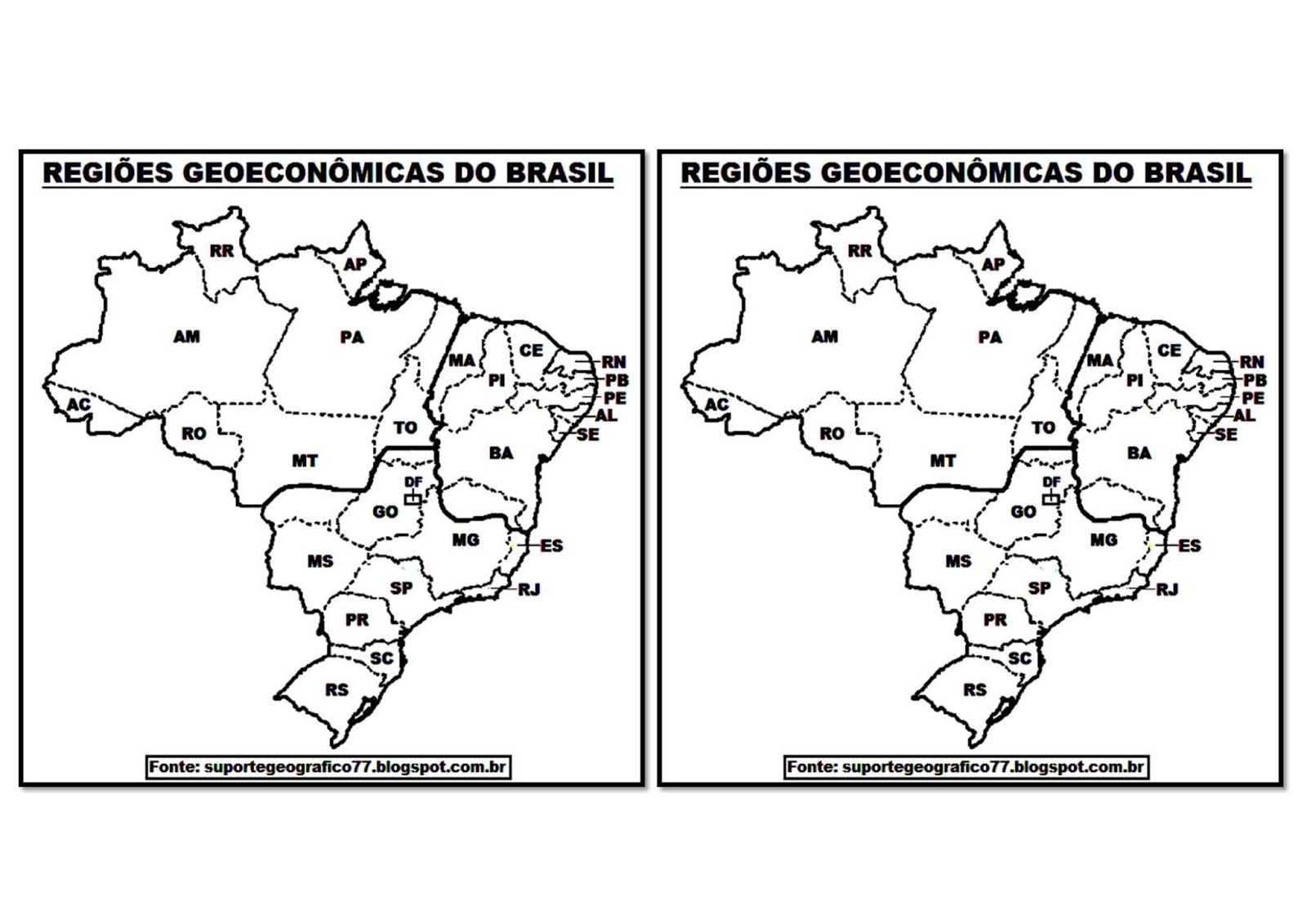 38+ Mapa Das Regiões Do Brasil Para Colorir E Imprimir Images