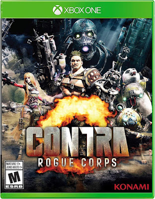 Contra Rogue Corps Game Cover Xbox One