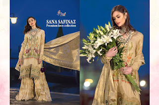 Shree Fab Sana Safinaz Lawn Collection Pakistani Suits